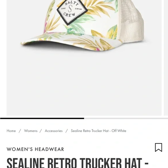 Floral Mesh-Back Cap - Picture 4 of 4